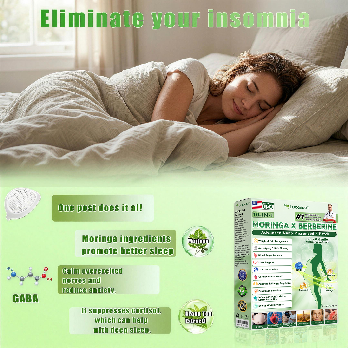 【𝐿𝑎𝑠𝑡 𝐷𝑎𝑦 𝑃𝑟𝑜𝑚𝑜𝑡𝑖𝑜𝑛 90% 𝑂𝐹𝐹 】 🍃 𝑳𝒖𝒙𝒂𝒓𝒊𝒔𝒆® 𝑴𝒐𝒓𝒊𝒏𝒈𝒂 & 𝑩𝒆𝒓𝒃𝒆𝒓𝒊𝒏𝒆 10-𝑰𝑵-1 𝑨𝒅𝒗𝒂𝒏𝒄𝒆𝒅 𝑵𝒂𝒏𝒐 𝑴𝒊𝒄𝒓𝒐𝒏𝒆𝒆𝒅𝒍𝒆 𝑷𝒂𝒕𝒄𝒉 𝐎𝐛𝐞𝐬𝐢𝐭𝐲, 𝐃𝐢𝐚𝐛𝐞𝐭𝐞𝐬, 𝐒𝐥𝐞𝐞𝐩 𝐀𝐩𝐧𝐞𝐚, 𝐀𝐧𝐝 𝐉𝐨𝐢𝐧𝐭 𝐈𝐬𝐬𝐮𝐞𝐬🎰