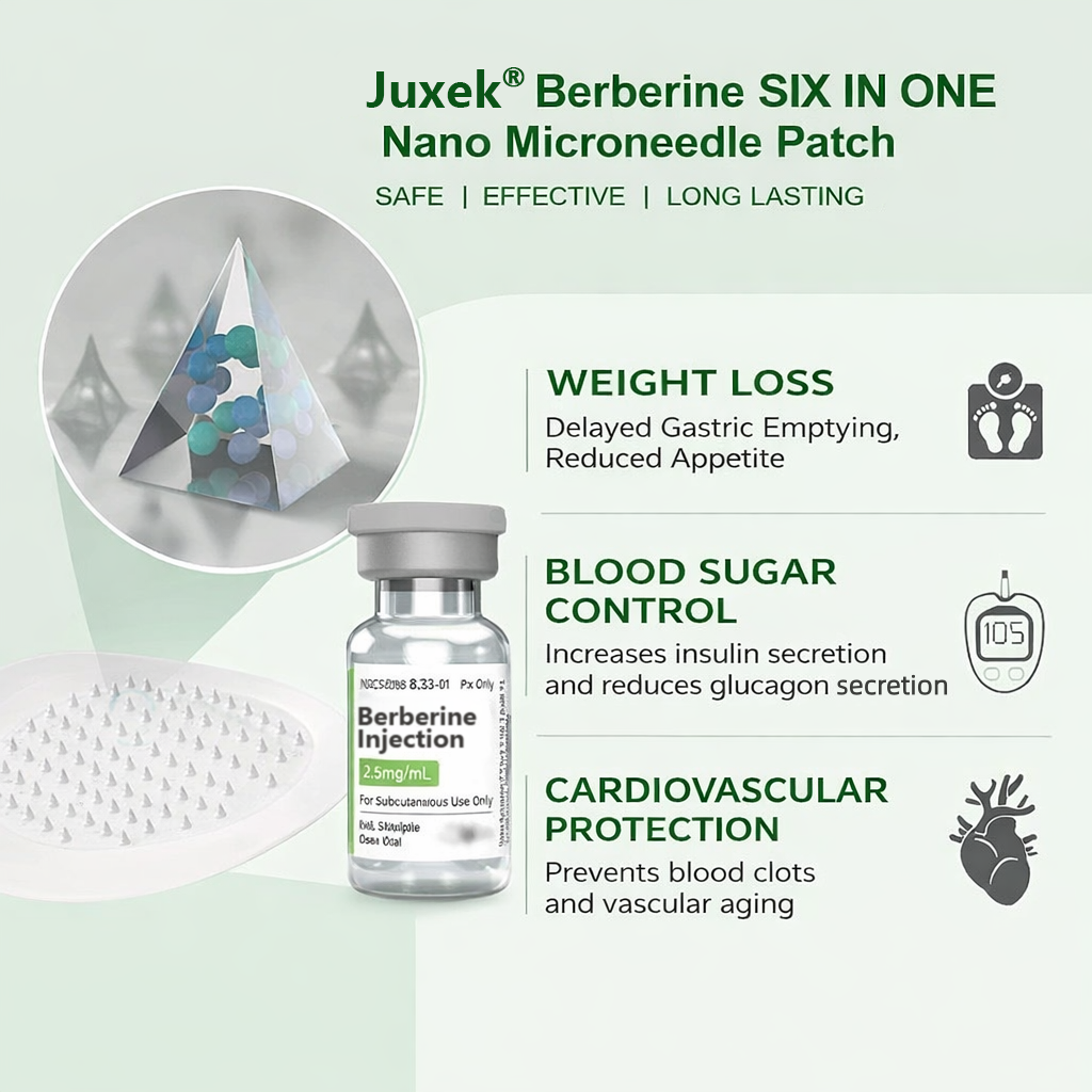 Doctor Recommended 🌟 | Kevrai® Berberine 10-in-1 Nano Microneedle Patch | ✅