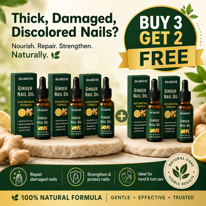 Ginger Nail Rescue Oil | Restore Your Nail Health