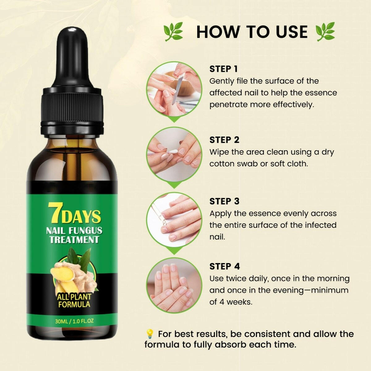Ginger Nail Rescue Oil | Restore Your Nail Health